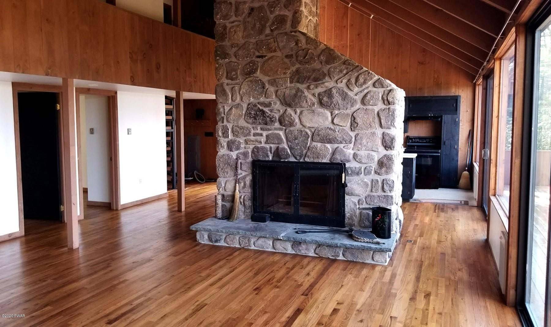 171 South Fairview Road Tafton, PA 18464 - Photo 35 of 41 Stone fireplace