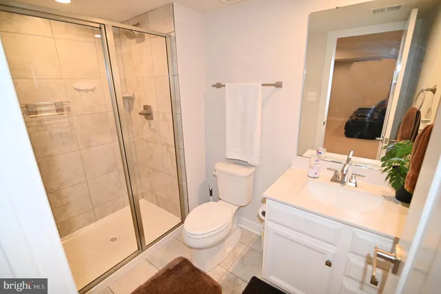 a view of a backyard with plants and a garden