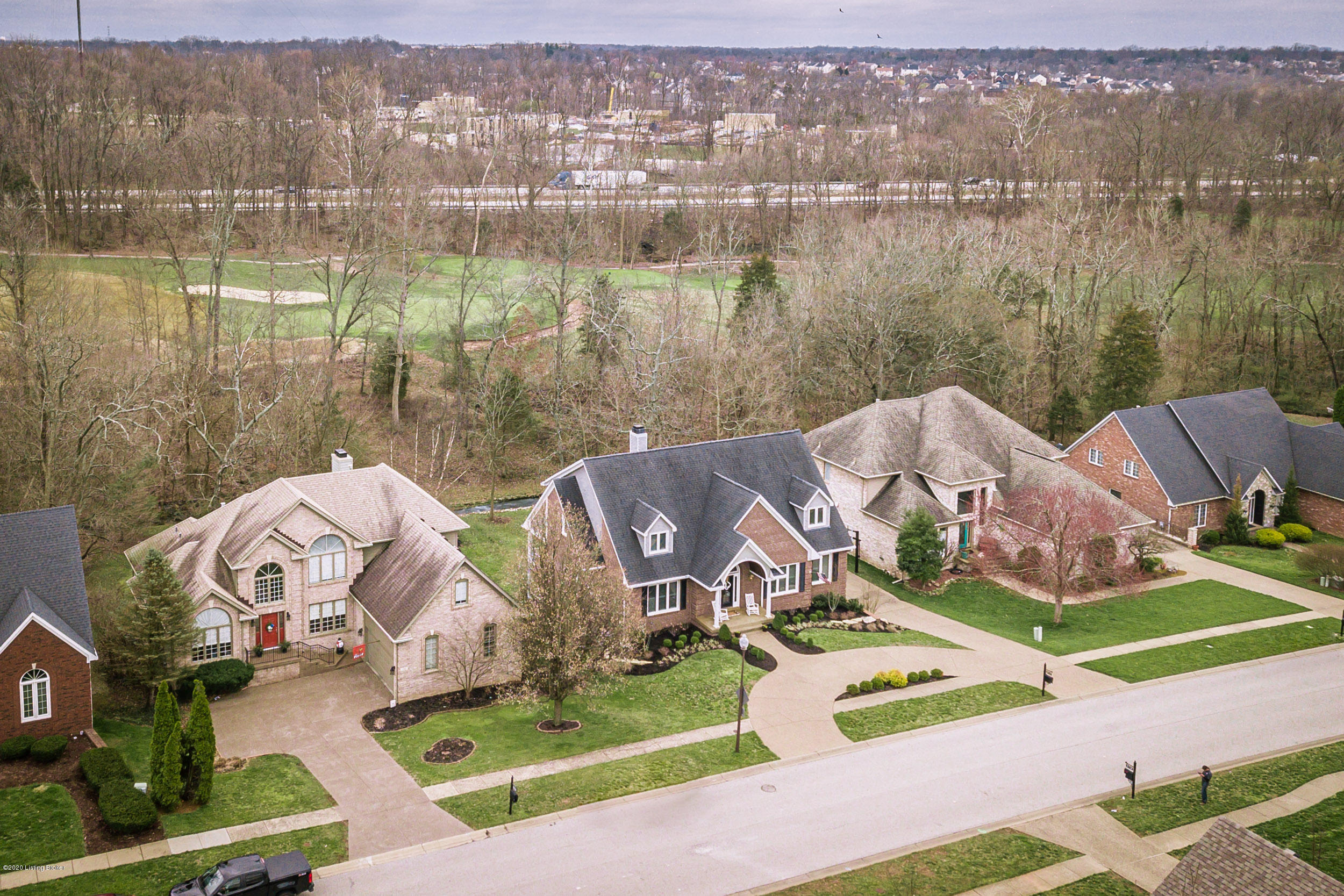 5717 Moser Farm Road Prospect, KY 40059 - Photo 48 of 54 Front Aerial View of Home