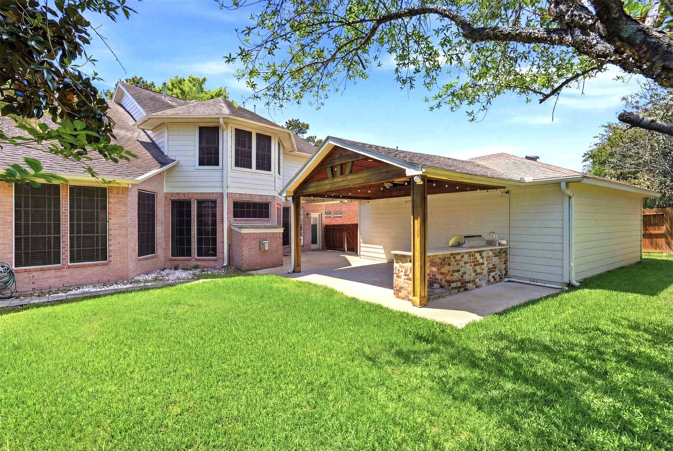 4707 Stackstone Lane Katy, TX 77450 - Photo 35 of 50 front view of a house with a yard