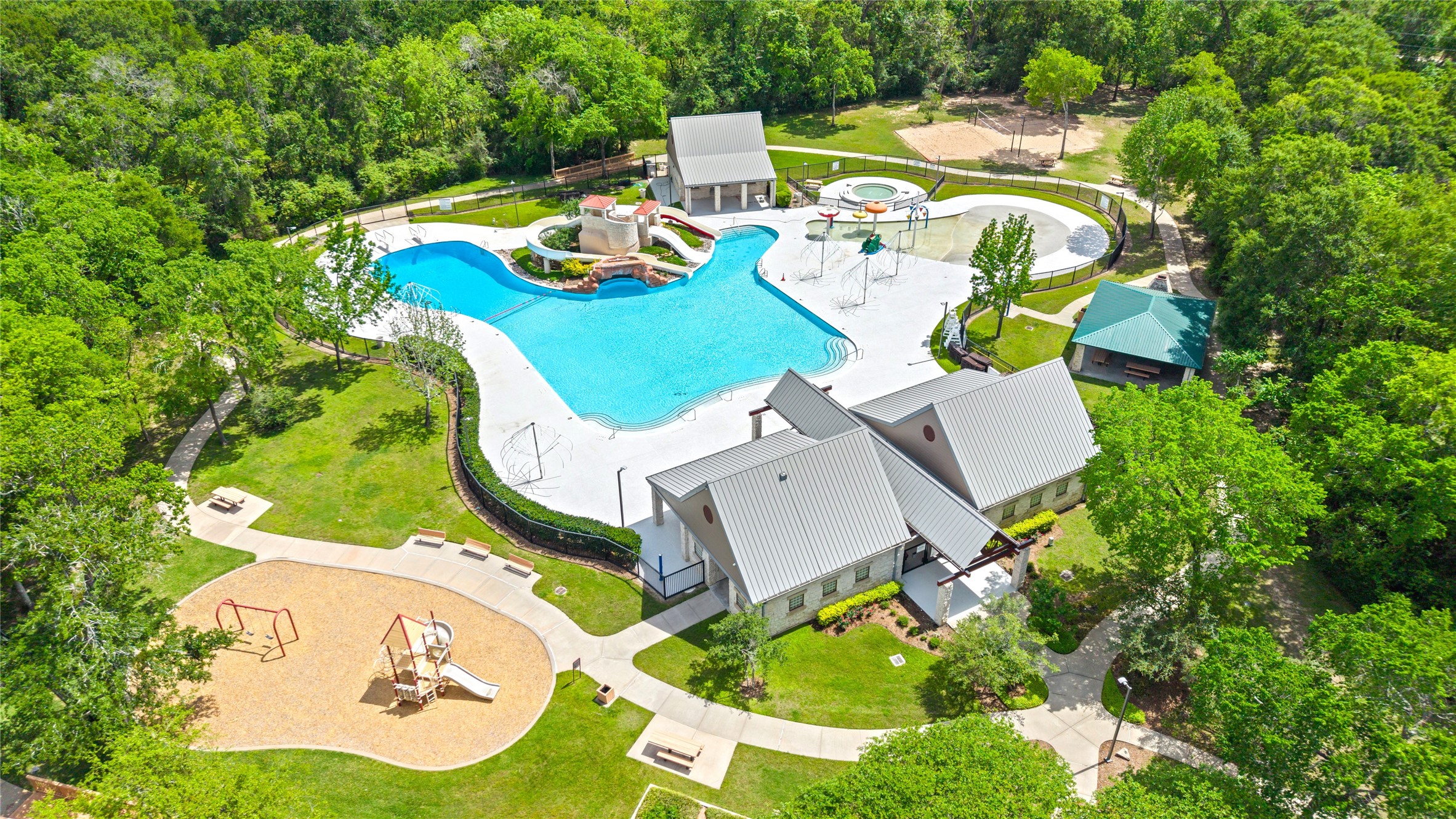 4707 Stackstone Lane Katy, TX 77450 - Photo 44 of 50 aerial view of a house with a swimming pool