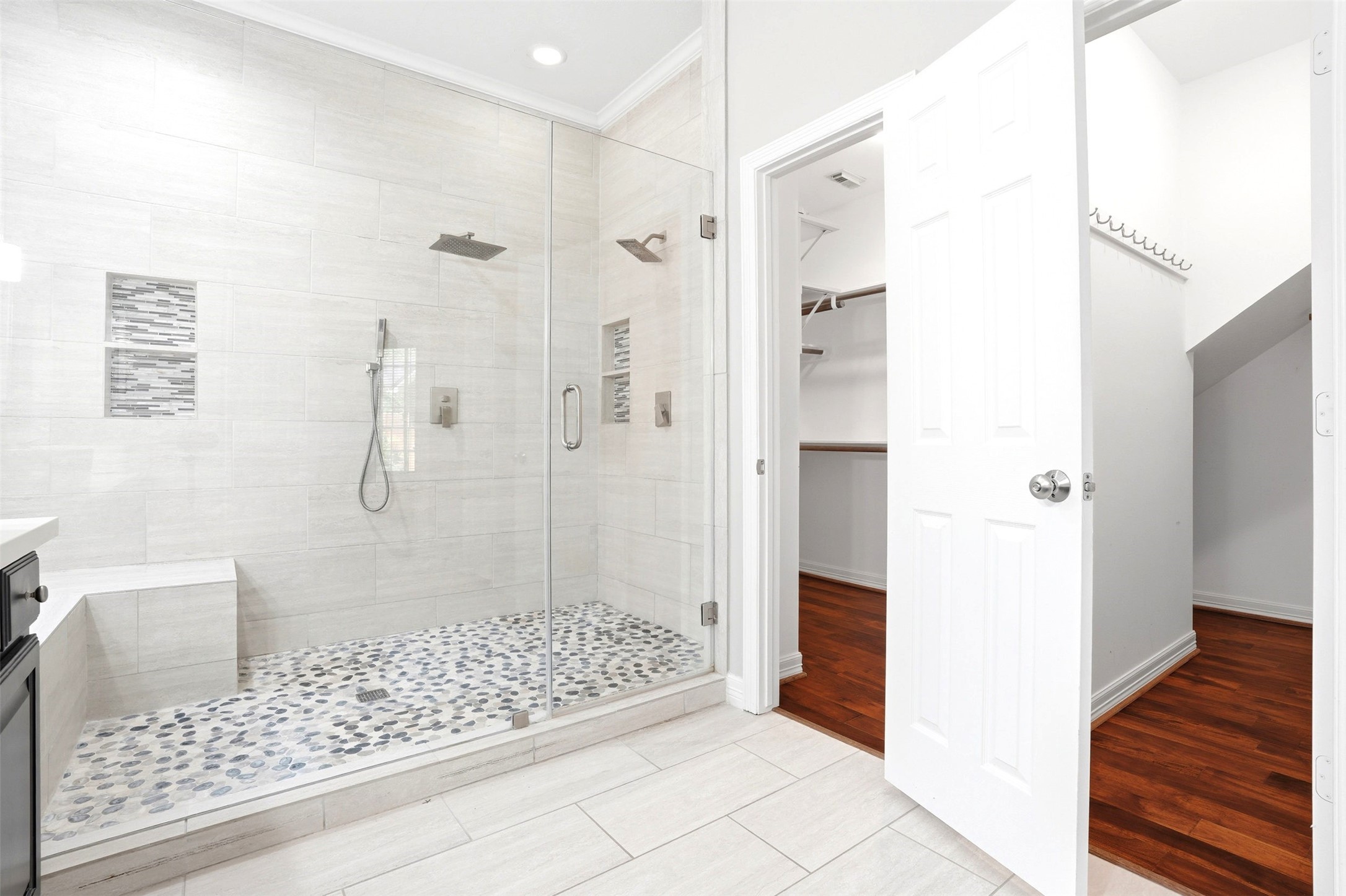 4707 Stackstone Lane Katy, TX 77450 - Photo 5 of 50 a bathroom with a shower