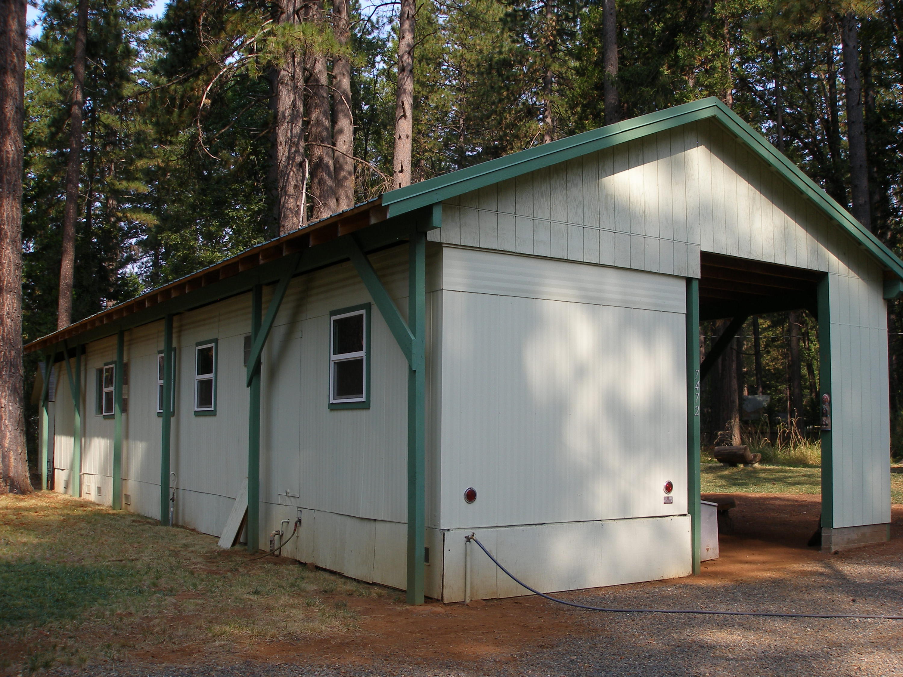 7472 Smith Crk Road Shingletown, CA 96088 - Photo 8 of 25 Back of Mobile