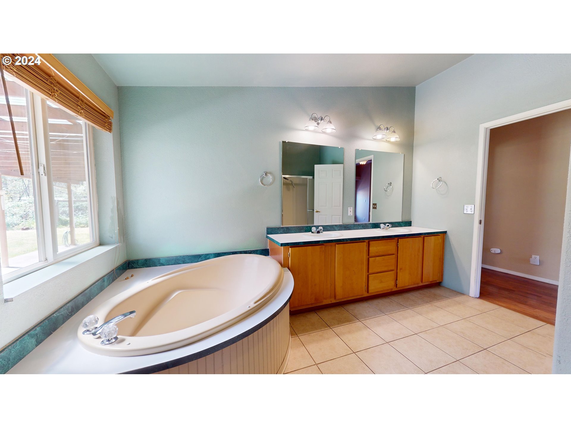 6401 Main Street Springfield, OR 97478 - Photo 31 of 41 a bathroom with a sink mirror and a bathtub