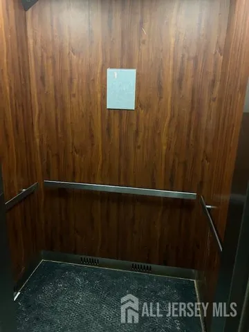 a view of a elevator