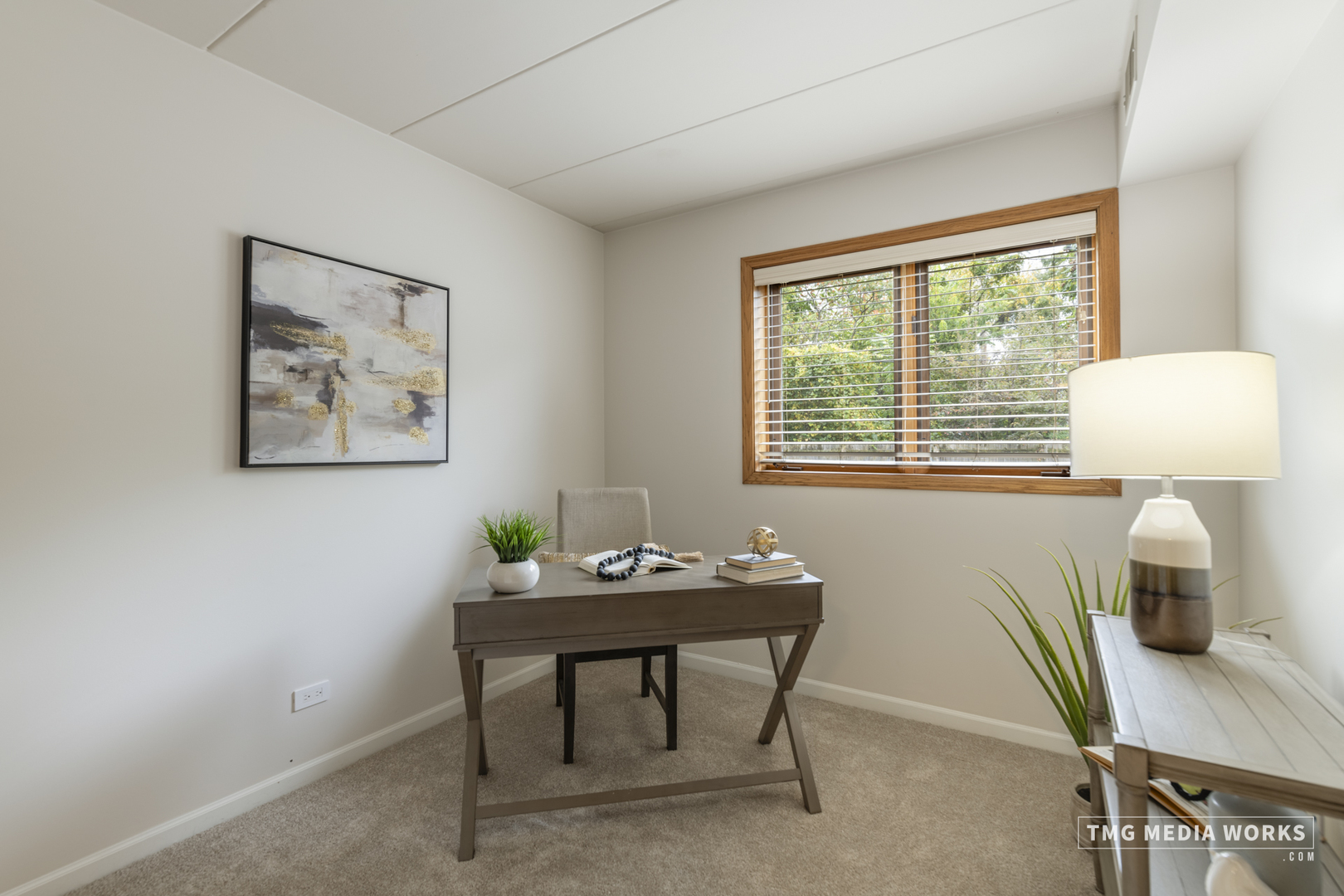 616 East 5th Avenue, Unit 101 Naperville, IL 60563 - Photo 17 of 57 a workspace with furniture and a window