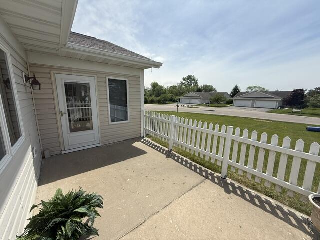 400 South Rice Street, Unit 2 Whitewater, WI 53190 - Photo 23 of 27 FENCED IN PATIO