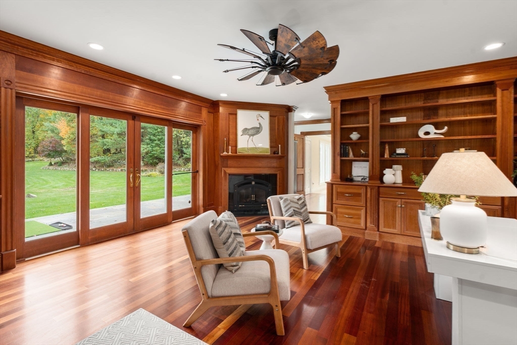267 Dedham Street Dover, MA 02030 - Photo 21 of 35 a living room with furniture and a large window