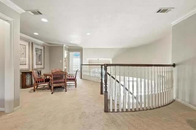 a view of livingroom with furniture