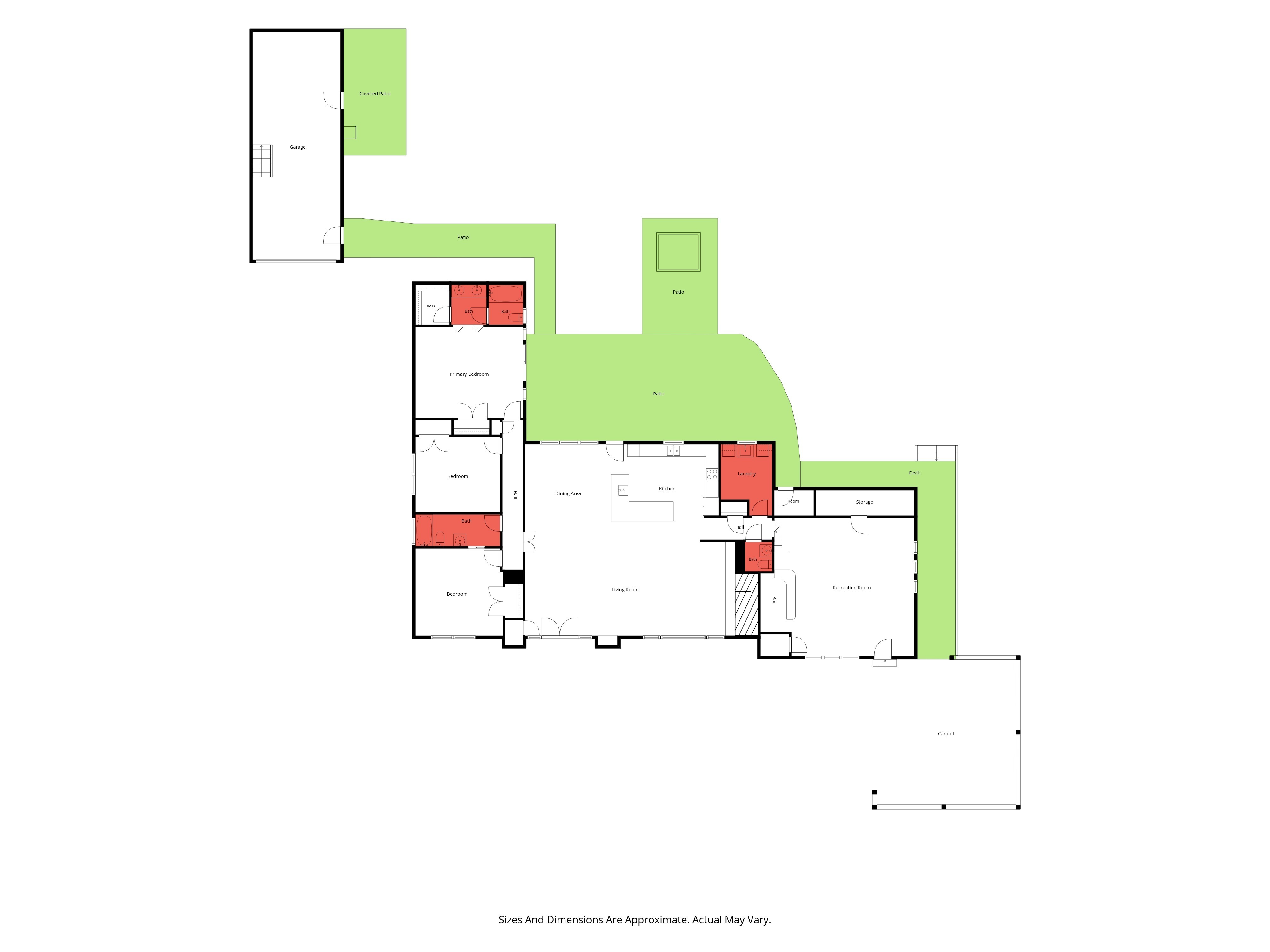 3415 North Riviere Du Chien Loop Mobile, AL 36693 - Photo 44 of 44 Floor Plan