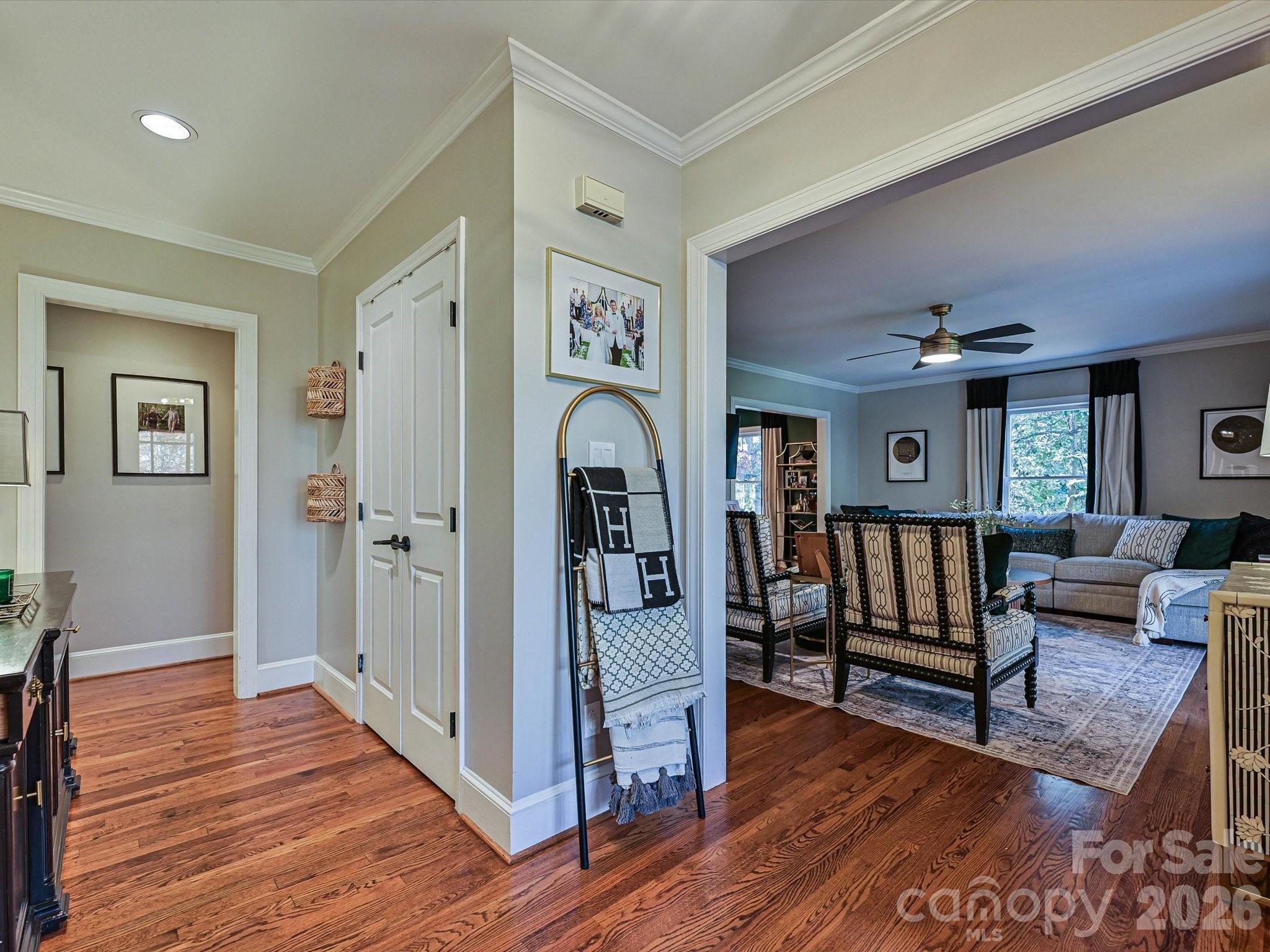 4540 Forest Cove Road Belmont, NC 28012 - Photo 2 of 46 a living room with furniture and a wooden floor