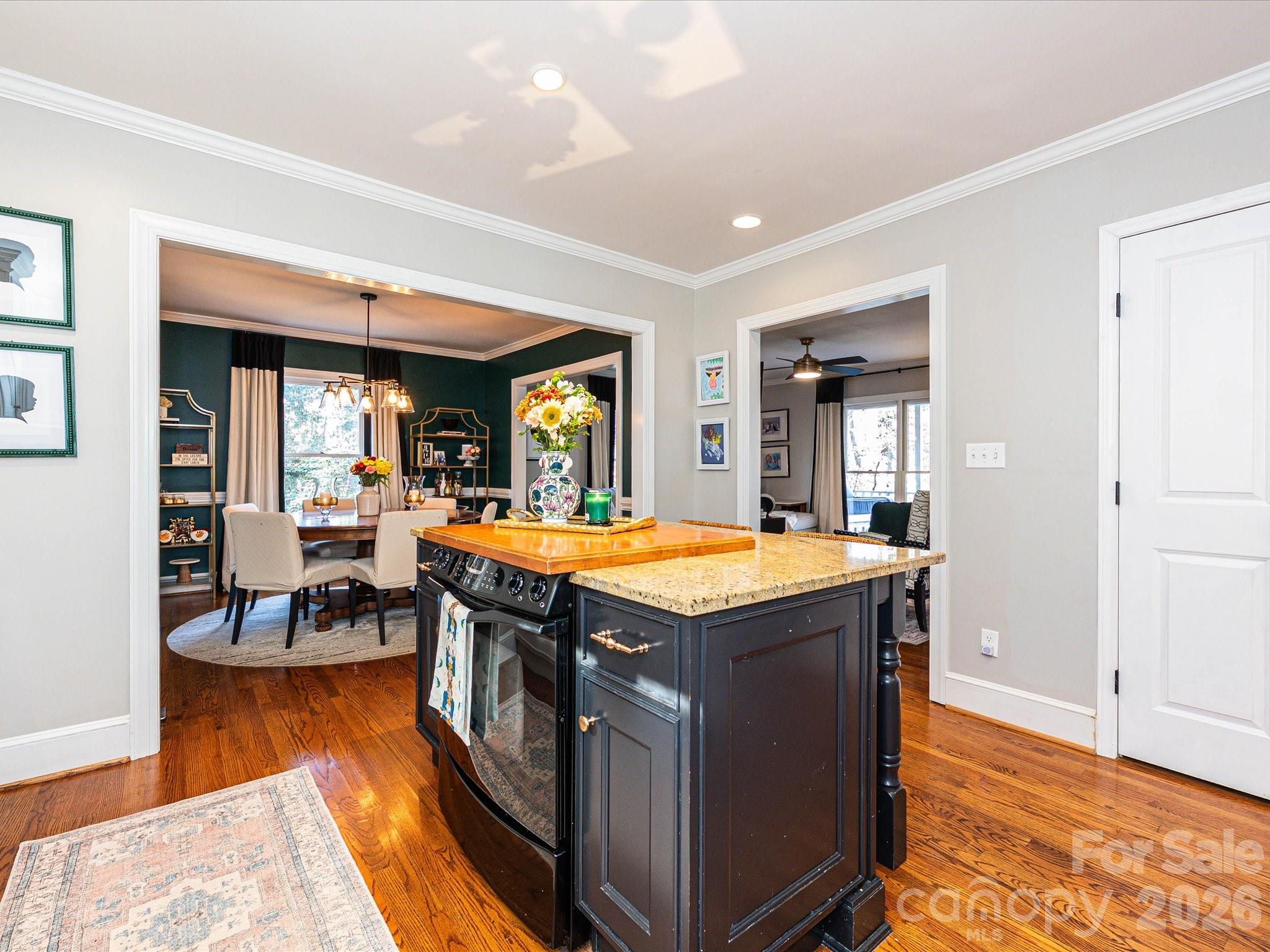 4540 Forest Cove Road Belmont, NC 28012 - Photo 9 of 46 a view of a living room and dining room