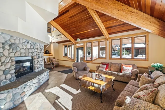 a car parked in parking area next to a building