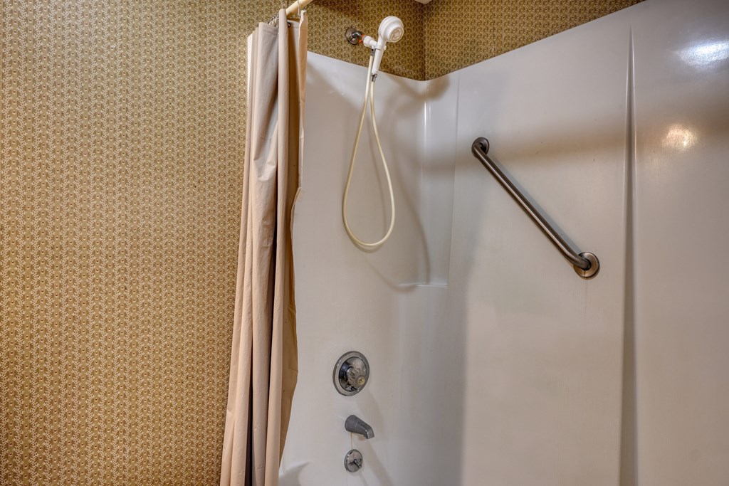 1837 Deep South Farm Road Blairsville, GA 30512 - Photo 64 of 76 a bathroom with a glass shower door