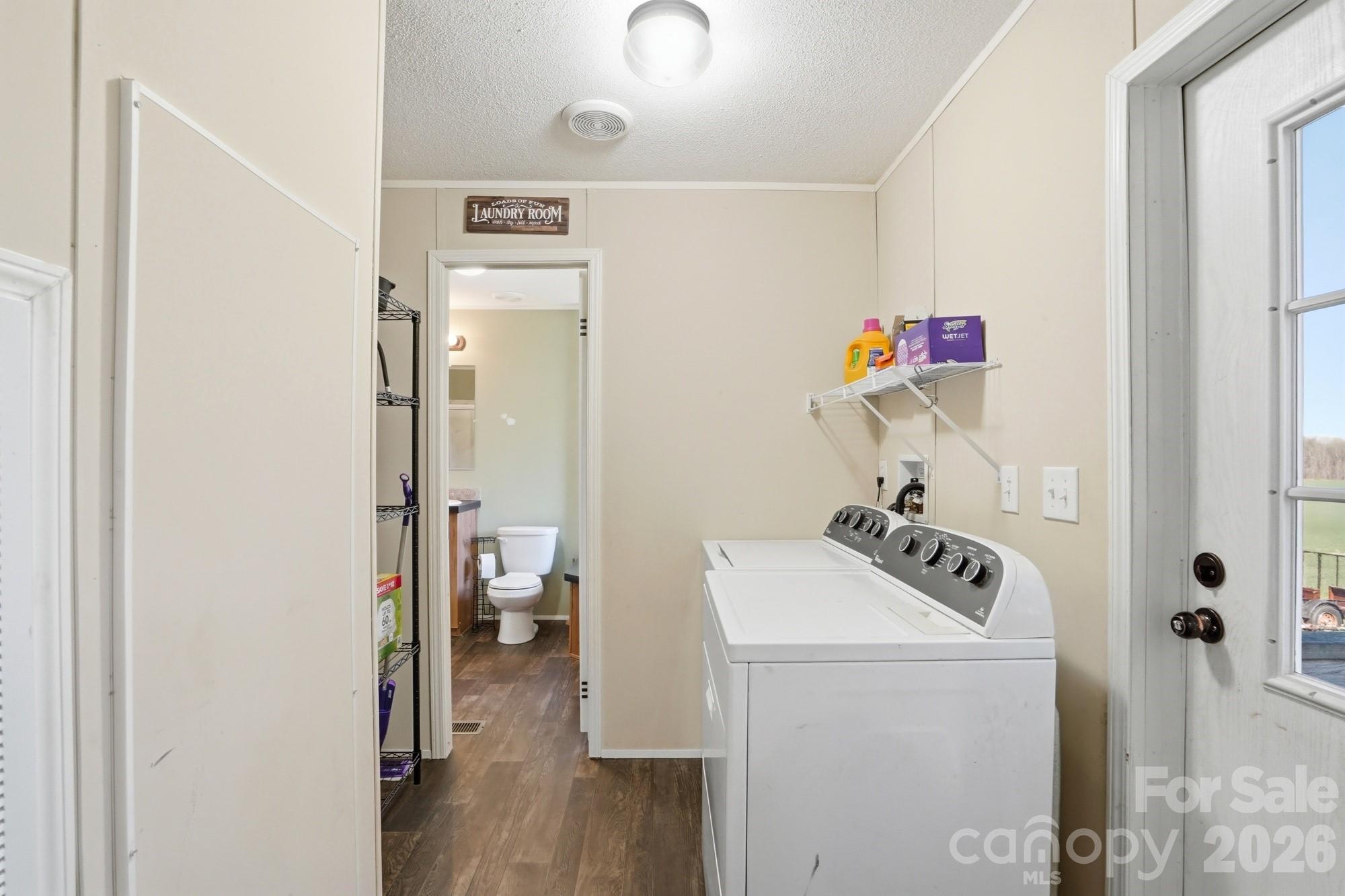4111 Clontz Taylor Road Marshville, NC 28103 - Photo 13 of 27 a view of hallway with wooden floor