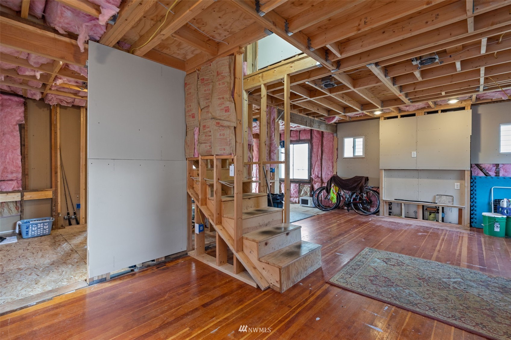 10325 Midvale Avenue North Seattle, WA 98133 - Photo 9 of 39 a view of a room with wooden floor