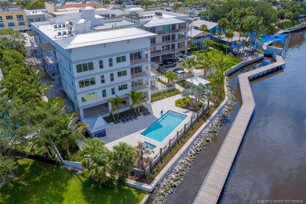 41 Southwest Seminole Street, Unit 410 Stuart, FL 34994 - Photo 45 of 54 a picture of city view with outdoor space
