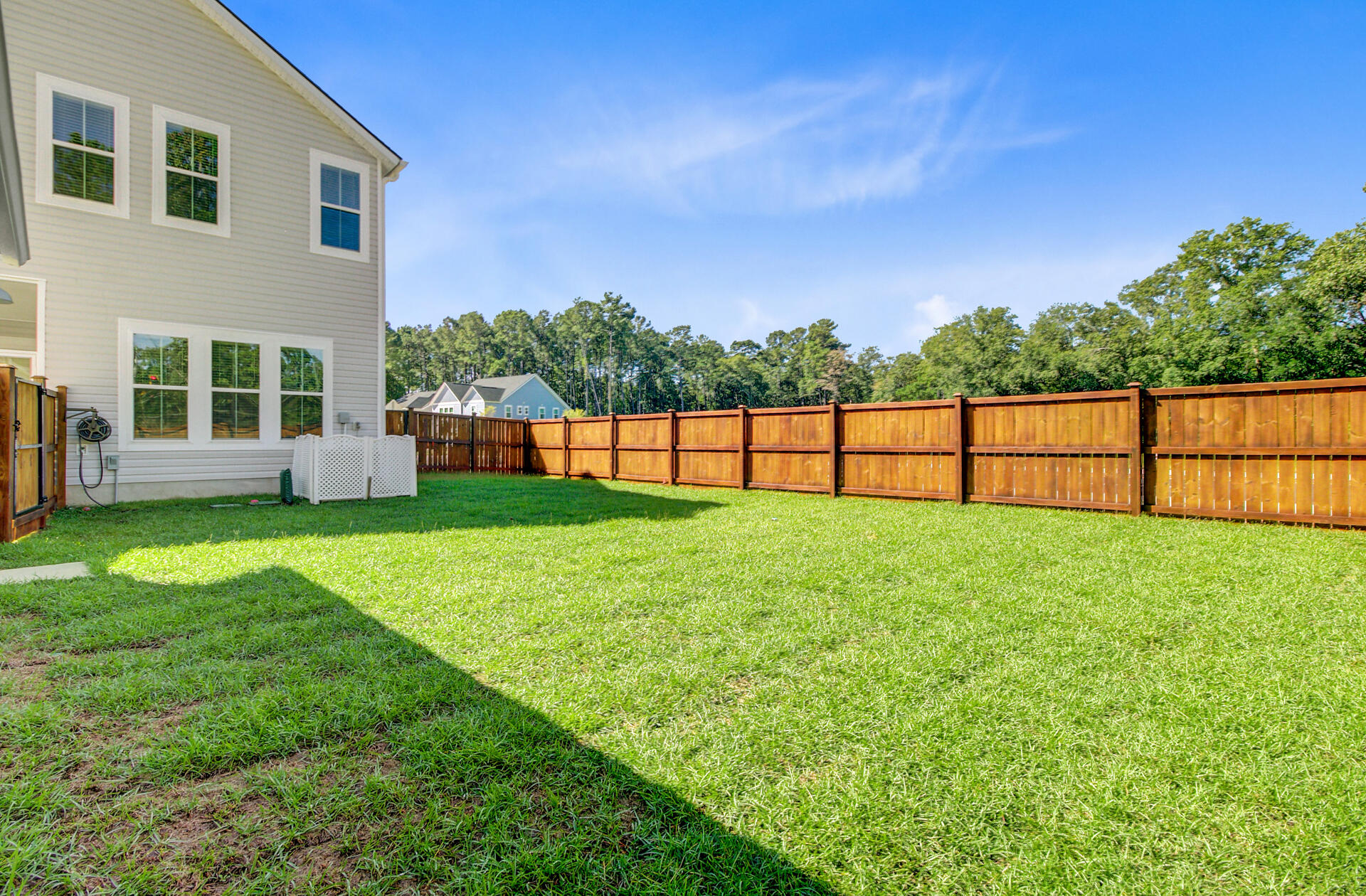 254 Red Blf Street Summerville, SC 29483 - Photo 57 of 67 stained fence