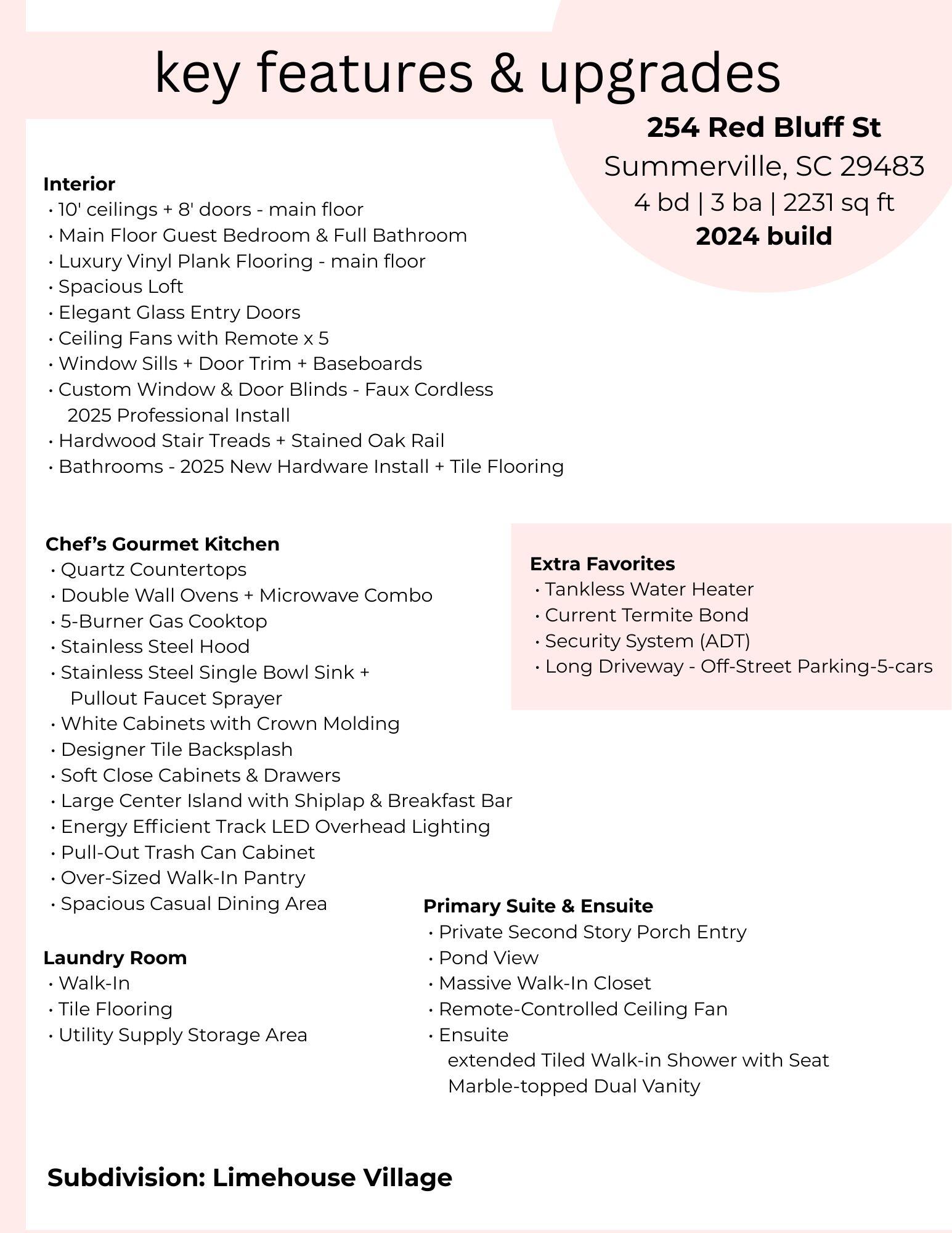 254 Red Blf Street Summerville, SC 29483 - Photo 64 of 67 features and homeowner upgrades