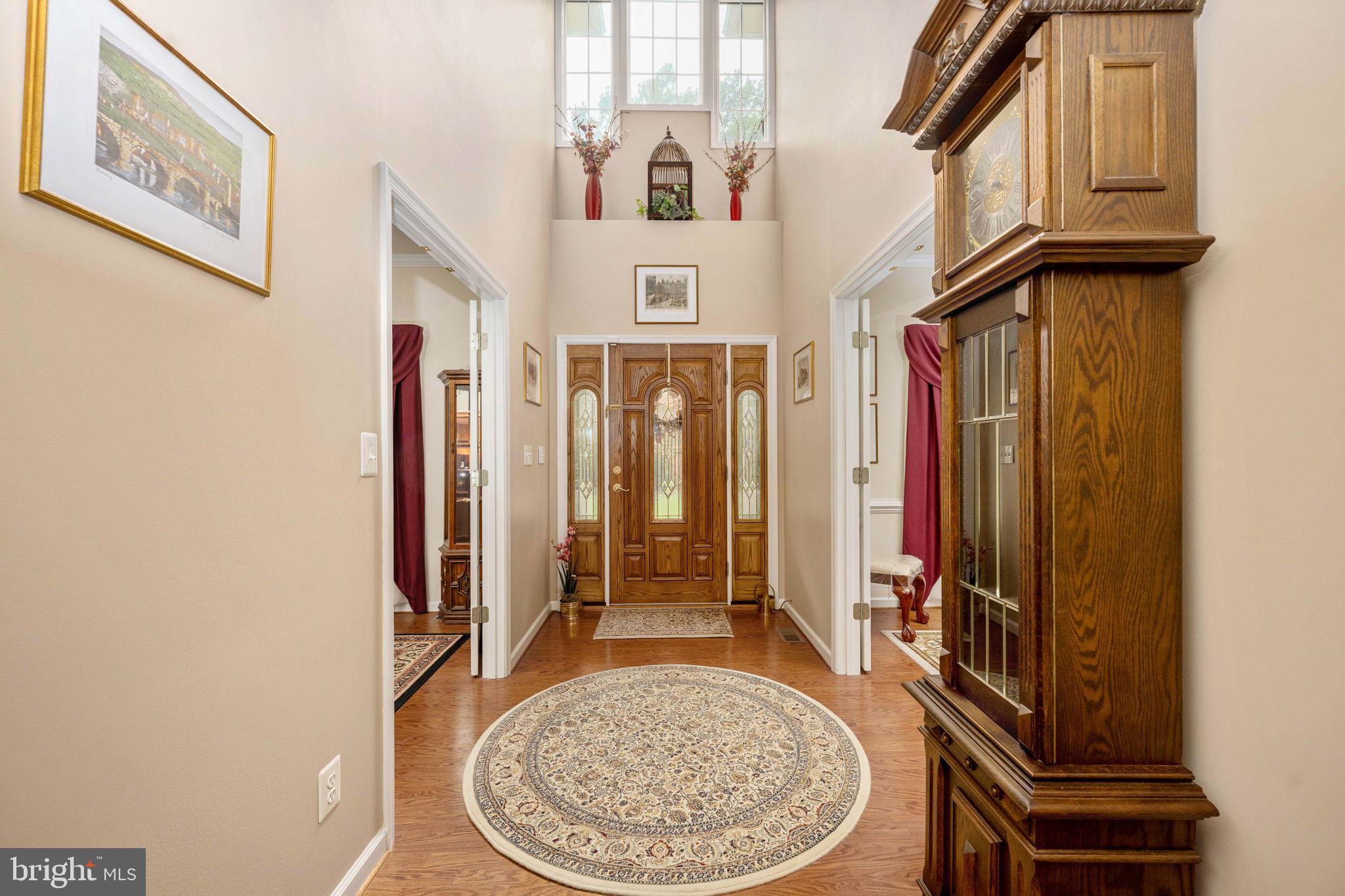 32236 Deep Meadow Lane Locust Grove, VA 22508 - Photo 14 of 58 Elegant foyer with rich wood accents.