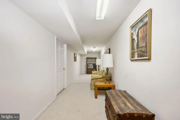 a front view of a house with a couch