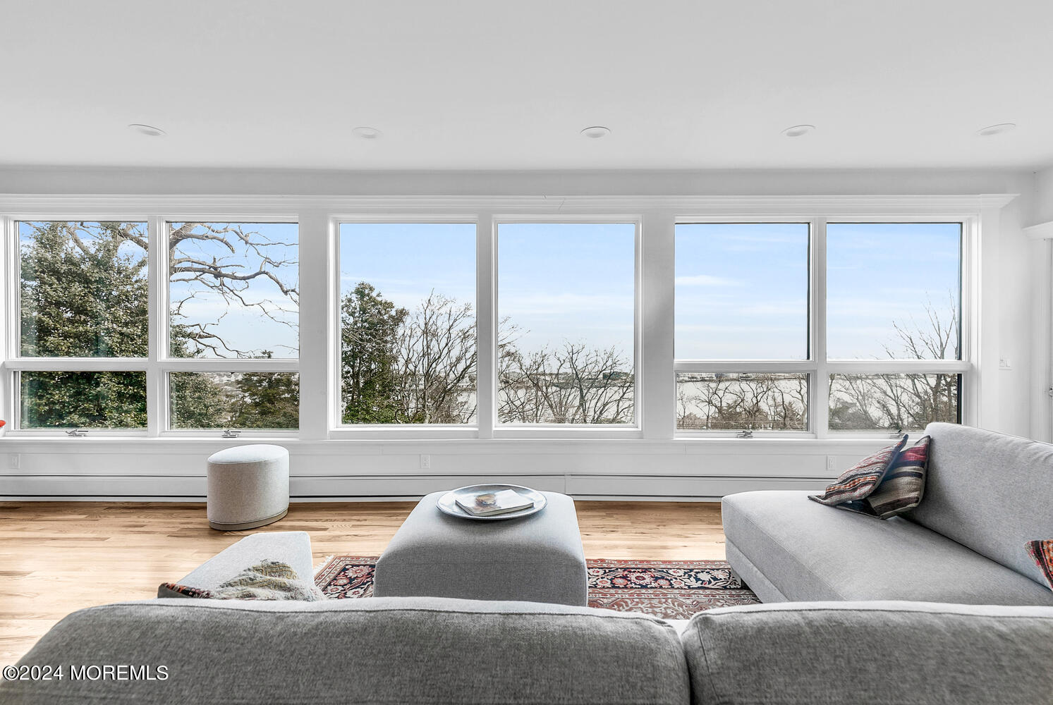 157 Portland Road Highlands, NJ 07732 - Photo 12 of 63 a living room with furniture and a large window
