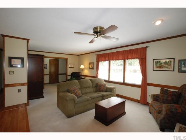 7516 Deer Track Drive Raleigh, NC 27613 - Photo 1 of 11 Foyer opens into Large Sitting Area & Living Room.