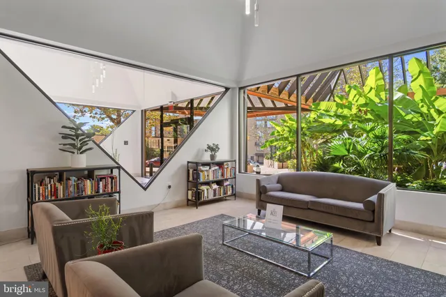 a view of a hallway with closet
