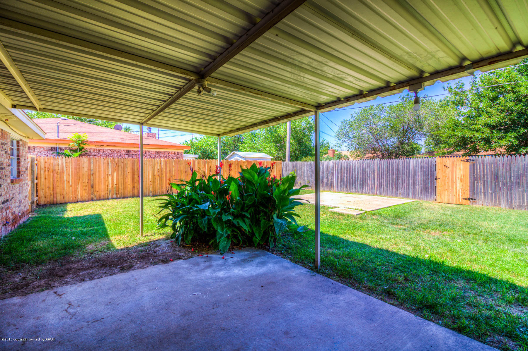 5328 Wheeler Lane Amarillo, TX 79110 - Photo 11 of 13 Backyard