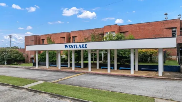 an outdoor space with furniture and garden view