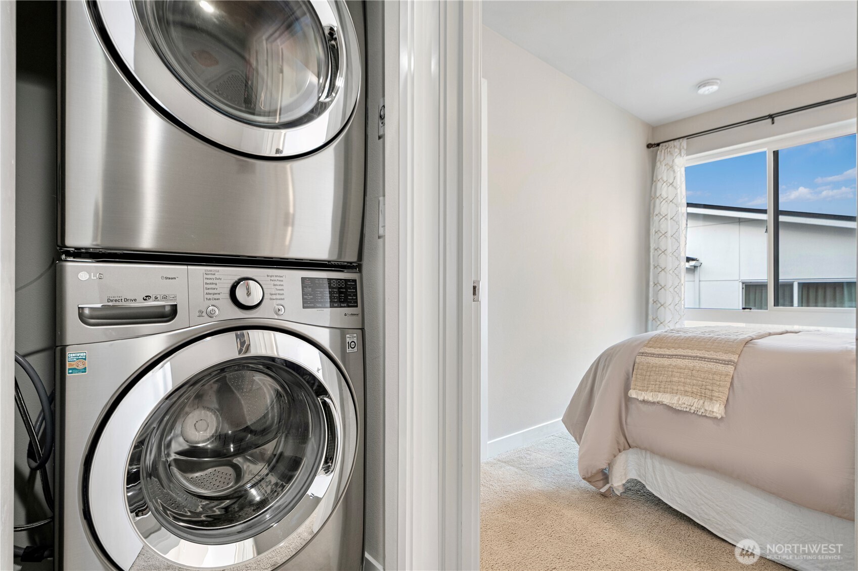 8554 22nd Place Northeast Seattle, WA 98115 - Photo 26 of 35 a utility room with dryer and washer