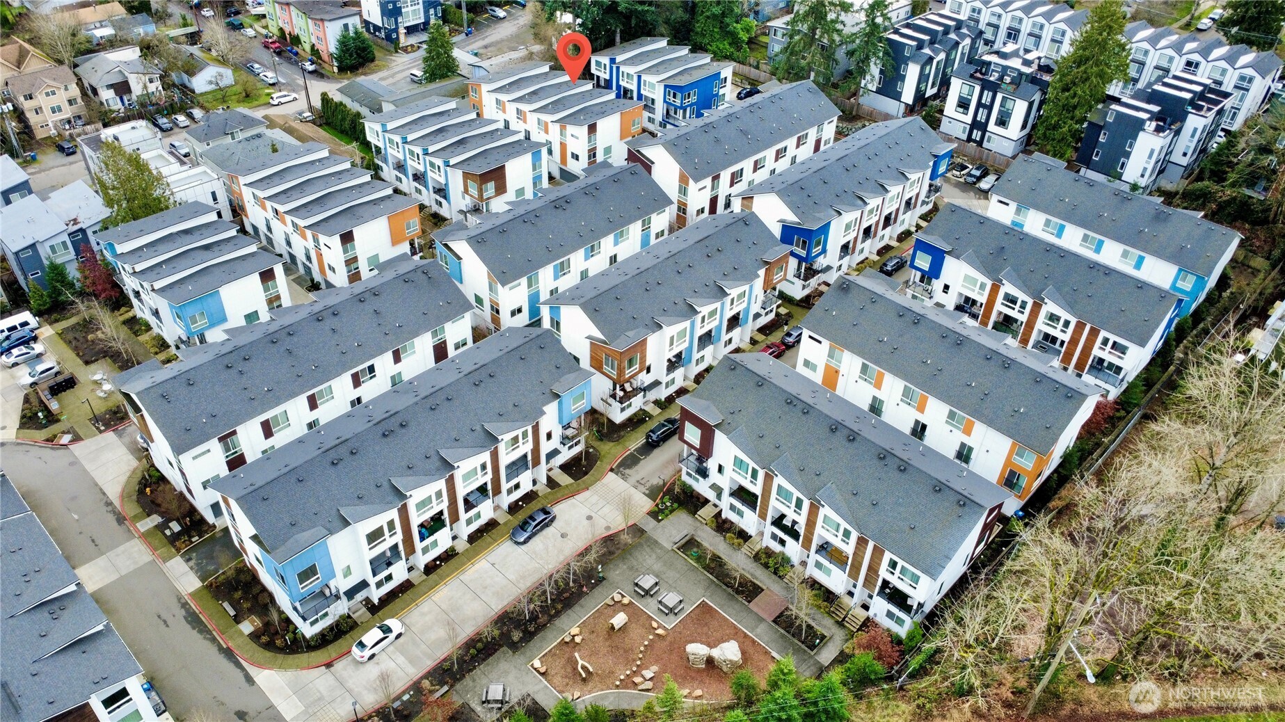 8554 22nd Place Northeast Seattle, WA 98115 - Photo 32 of 35 a city view with tall buildings