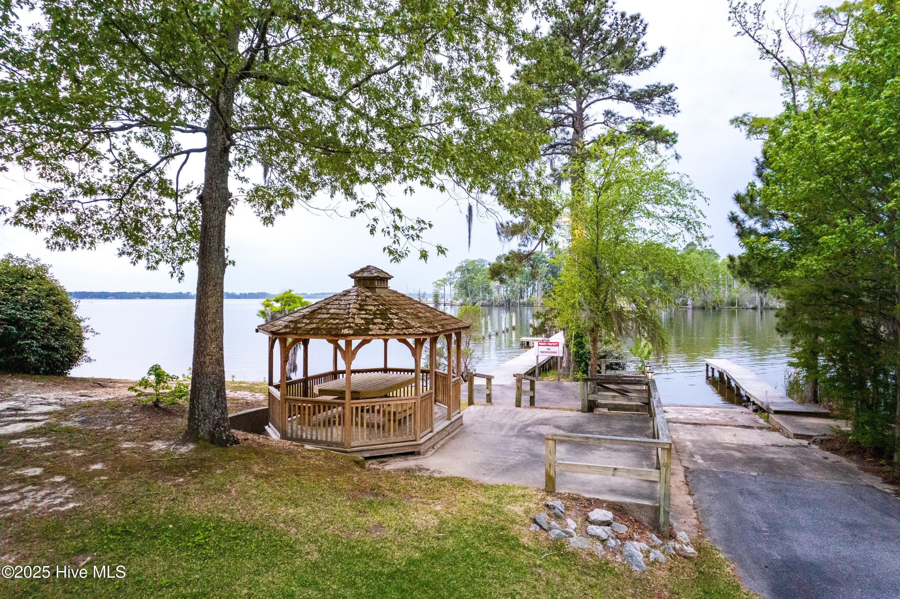 18 Suttons Landing Road Hertford, NC 27944 - Photo 7 of 8 Community Area with Gazebo, Dock and Boat Ramp
