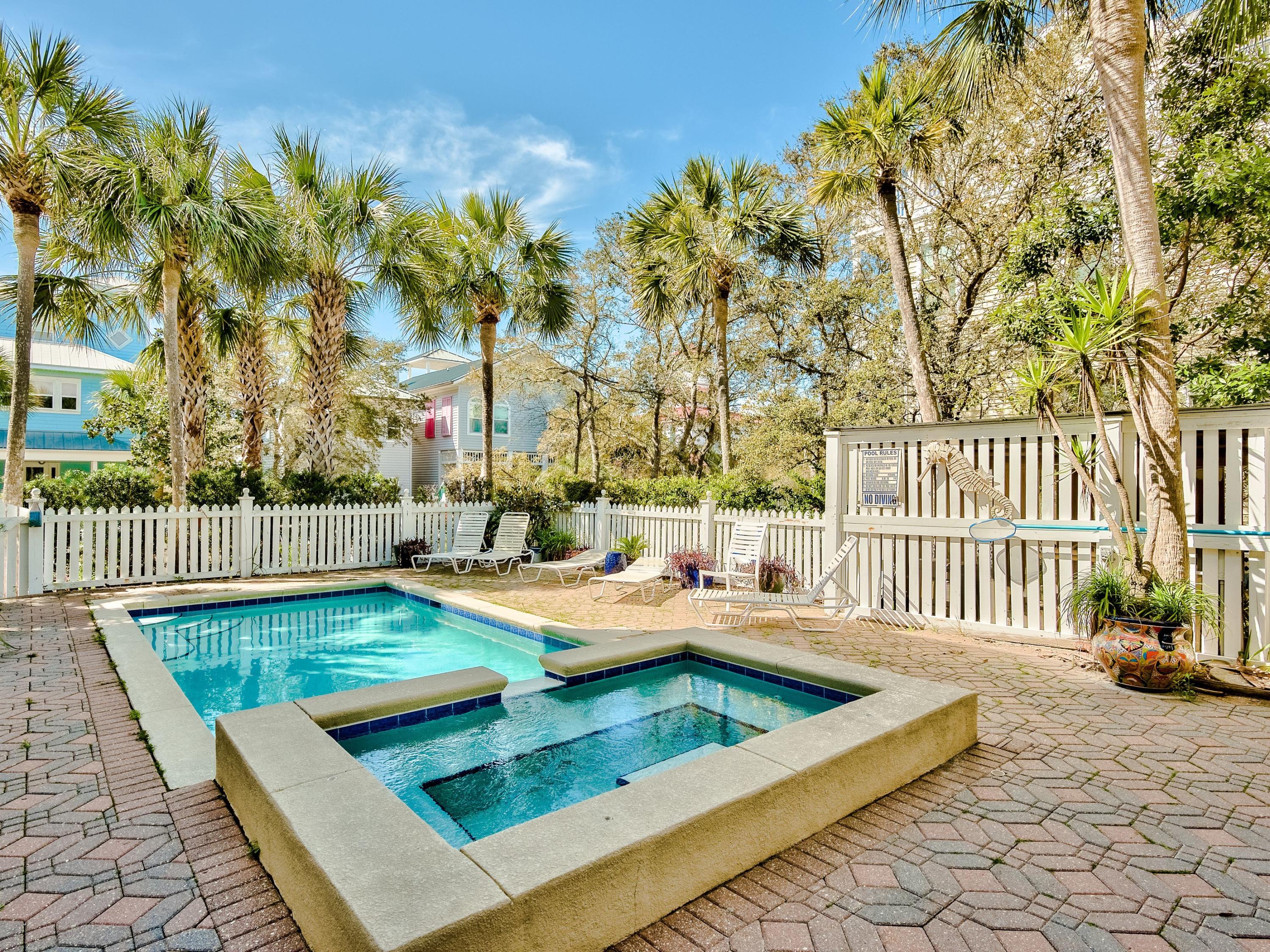 506 Old Beach Road Santa Rosa Beach, FL 32459 - Photo 3 of 41 a view of a house with swimming pool and sitting area