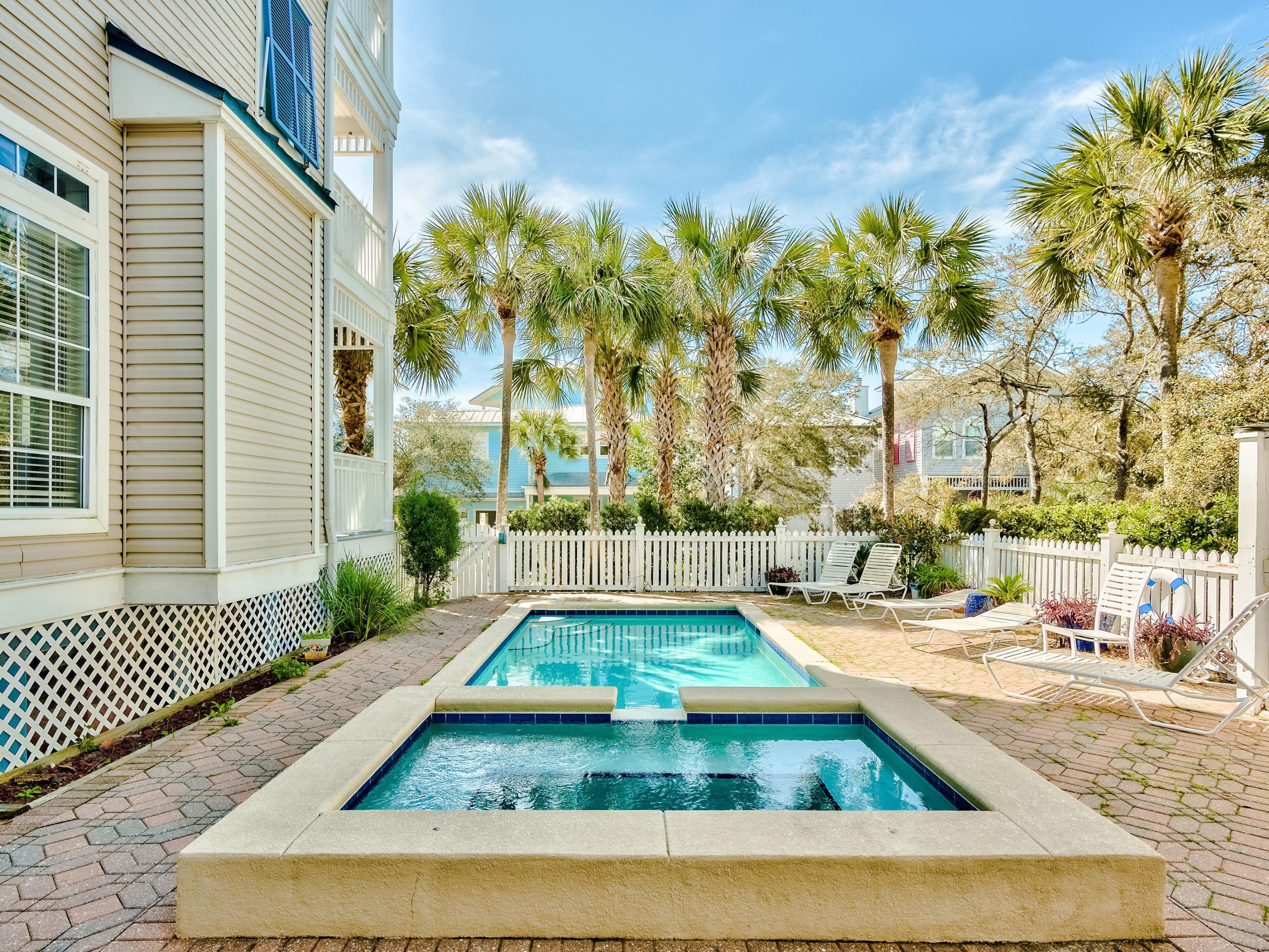506 Old Beach Road Santa Rosa Beach, FL 32459 - Photo 4 of 41 a view of a swimming pool with a patio