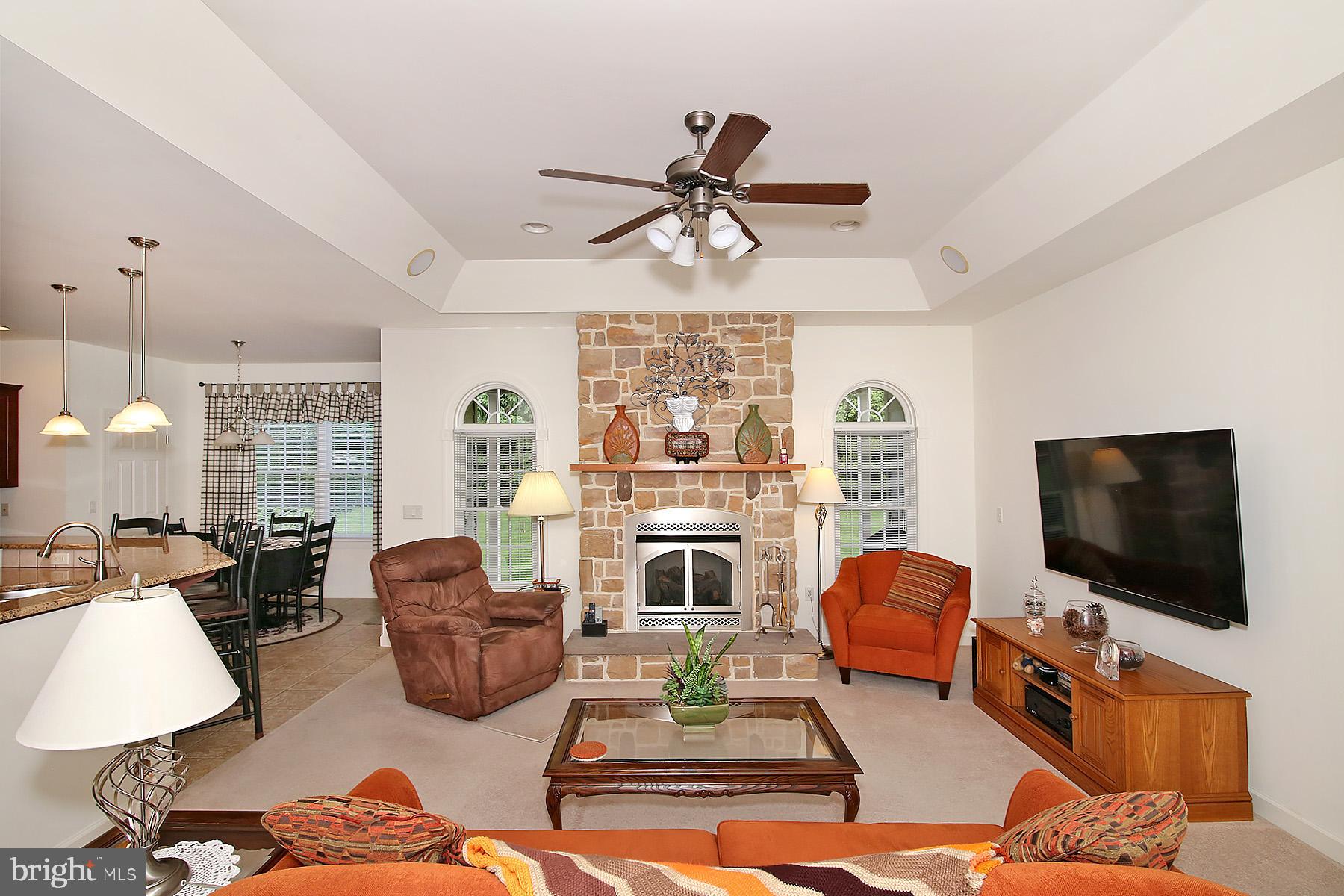 33 Strathford Drive Lebanon, PA 17042 - Photo 4 of 57 Living Room w/Gas Fireplace