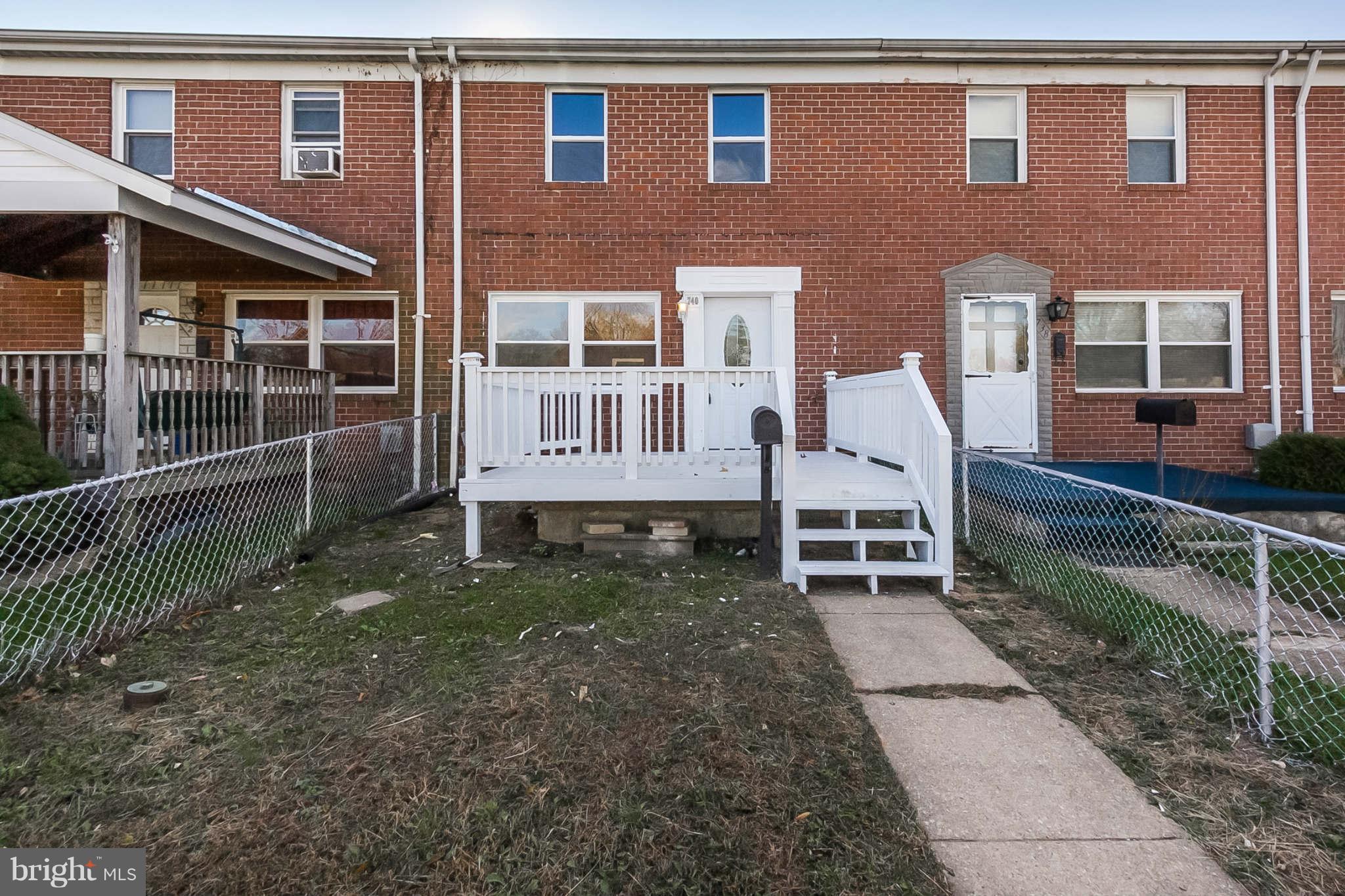 740 Mansfield Road Baltimore, MD 21221 - Photo 2 of 28 Exterior (Front)