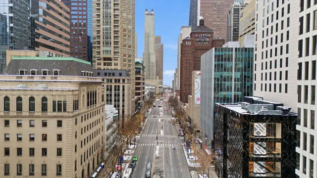 front view of a large building