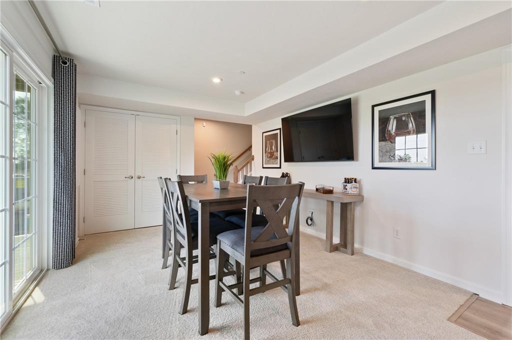 144 Crown Street McKees Rocks, PA 15136 - Photo 25 of 26 a view of a dining room with furniture and a livingroom