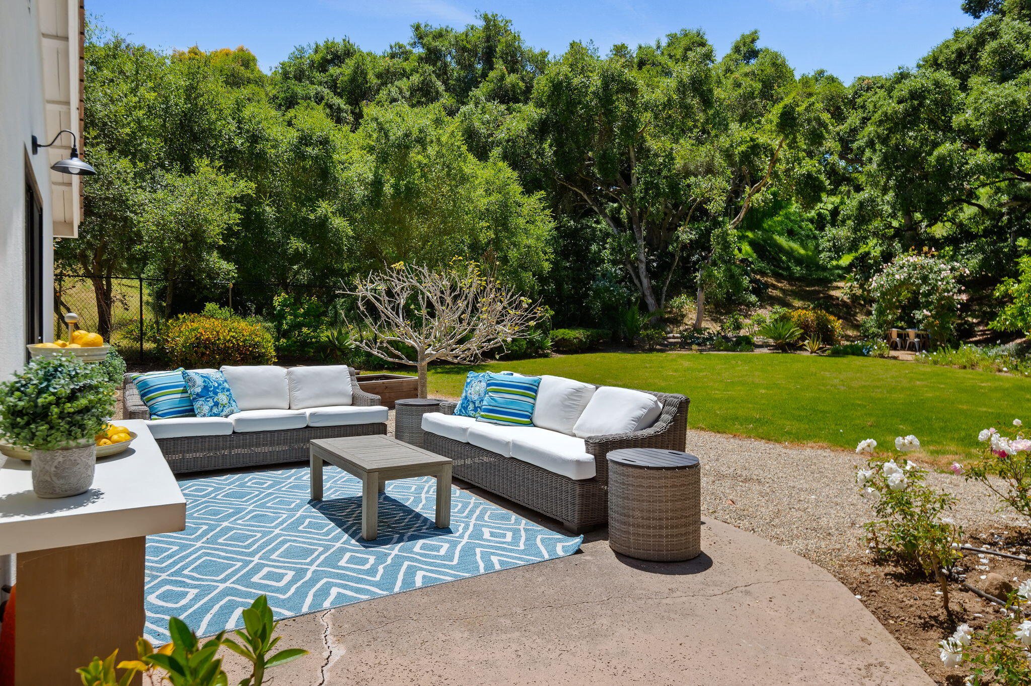 1102 Plaza Del Monte Santa Barbara, CA 93101 - Photo 2 of 53 Huge Yard with Lawn & Trees