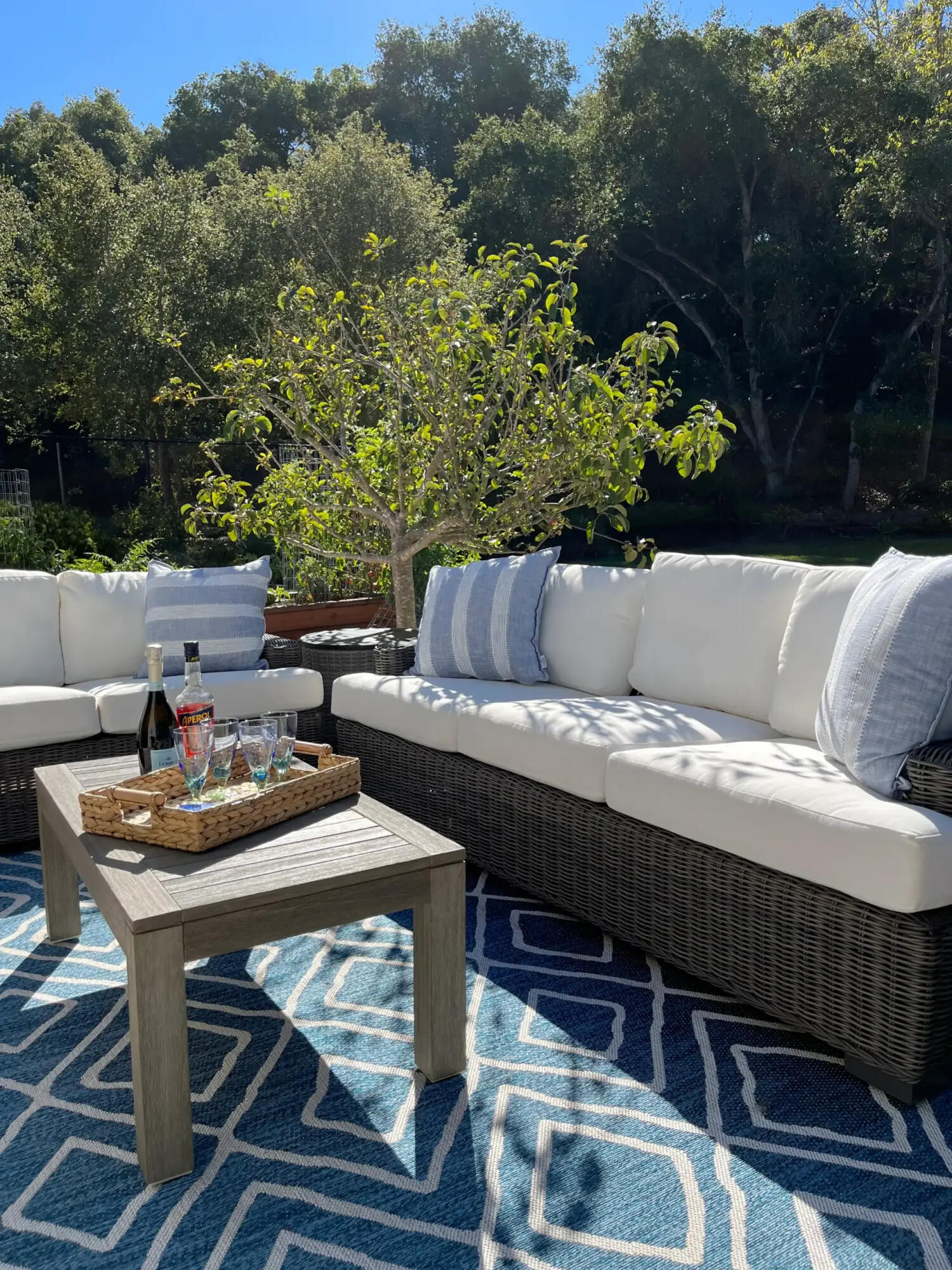 1102 Plaza Del Monte Santa Barbara, CA 93101 - Photo 40 of 53 a view of a couches and a table in the balcony