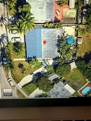 a view of a lake from a building