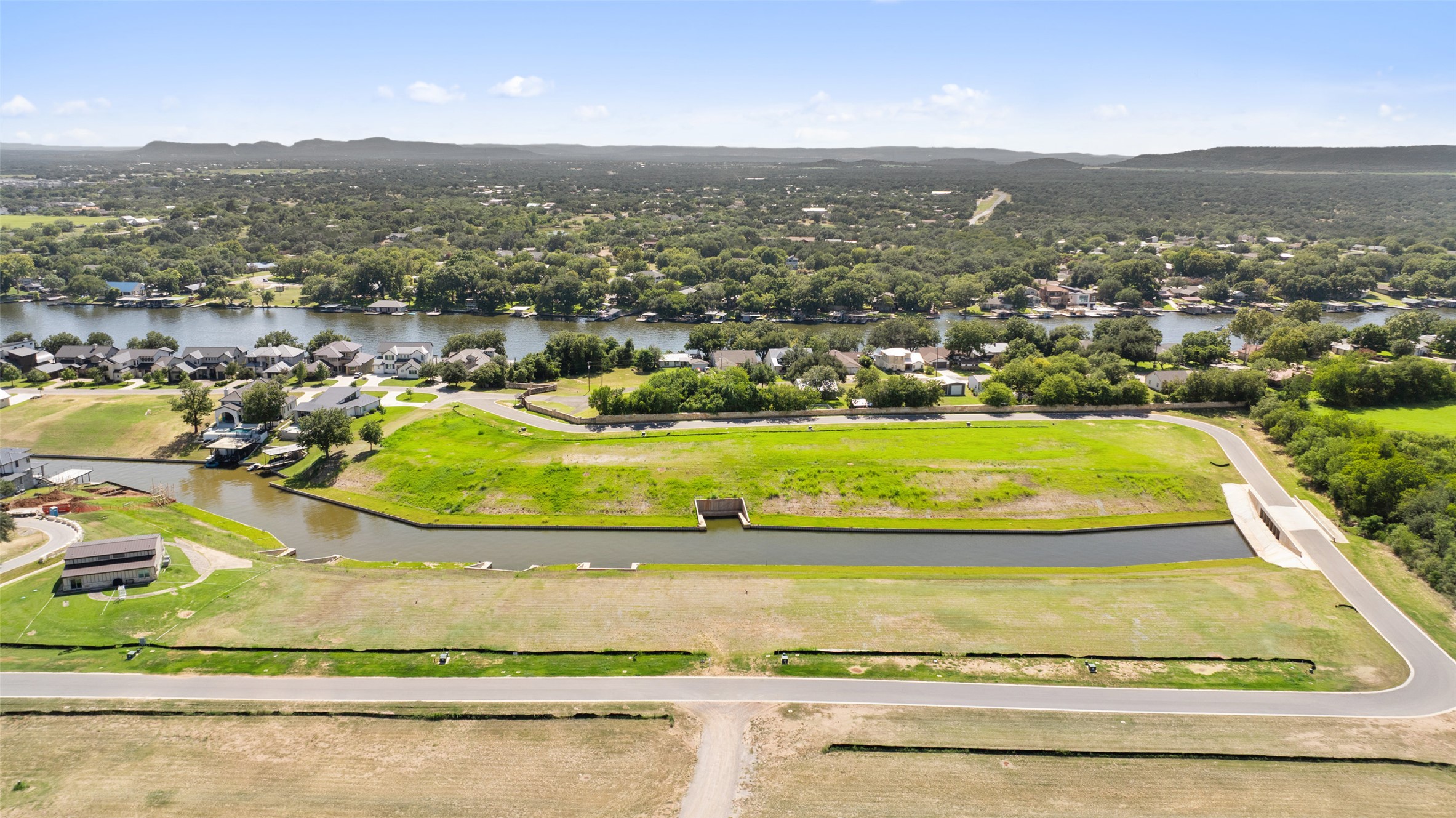117 Hannahs Way Burnet, TX 78611 - Photo 21 of 28 an aerial view of residential houses with outdoor space