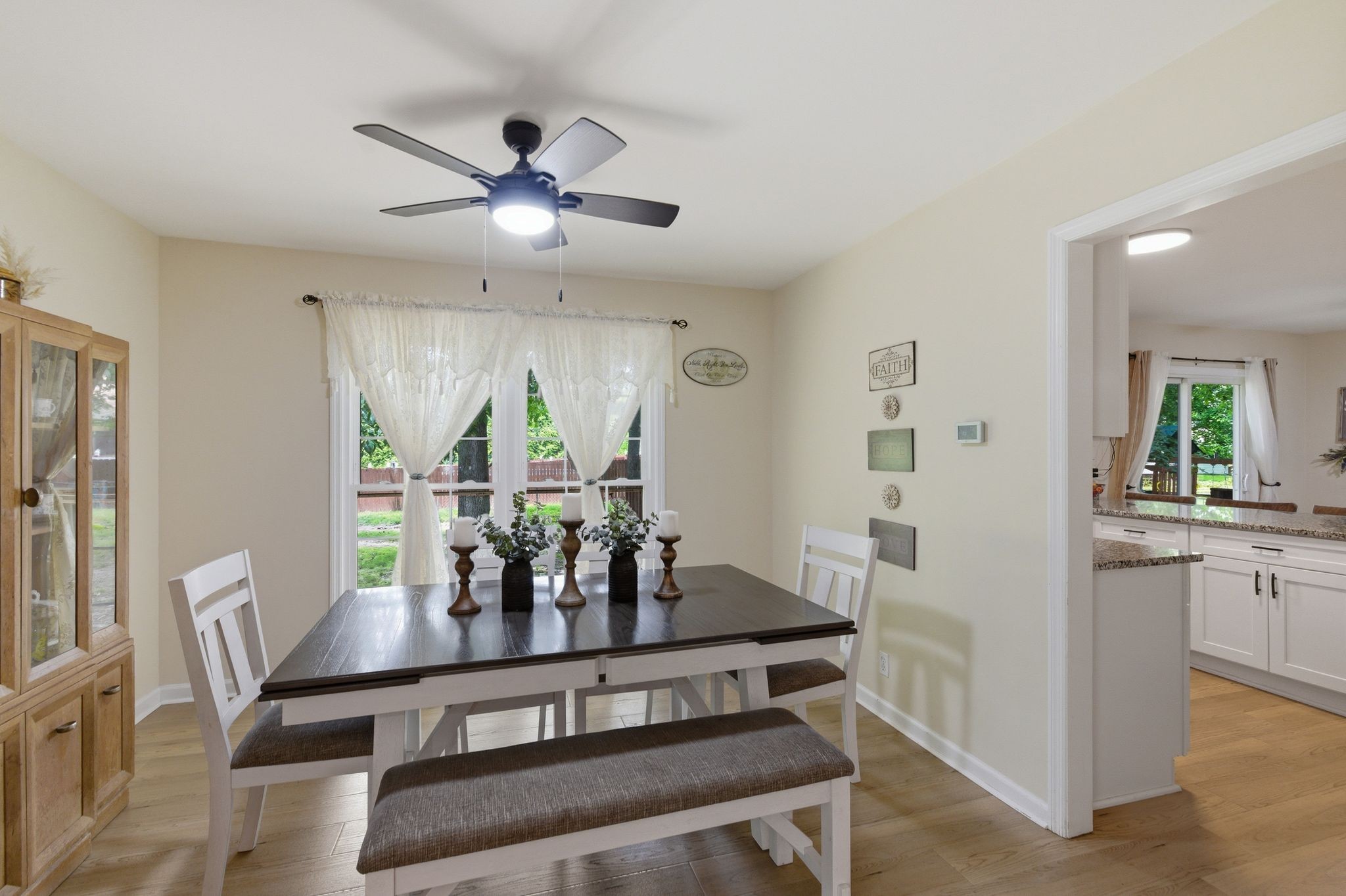 99 Smoke Rise Circle Manchester, TN 37355 - Photo 11 of 45 a view of a dining room with furniture and window