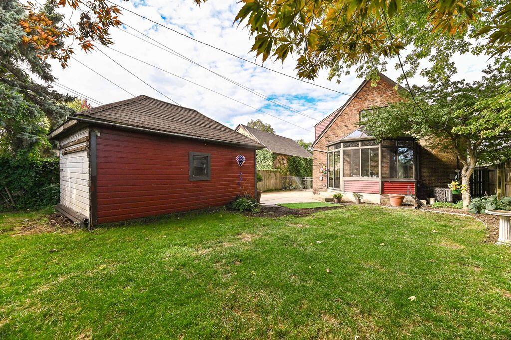 2715 Lasalle Street Racine, WI 53402 - Photo 35 of 35 Garage and back of house view