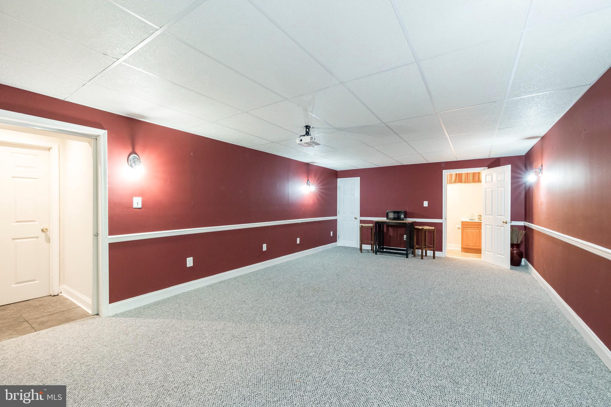 3040 Stump Hall Road Collegeville, PA 19426 - Photo 36 of 45 Basement Media Room