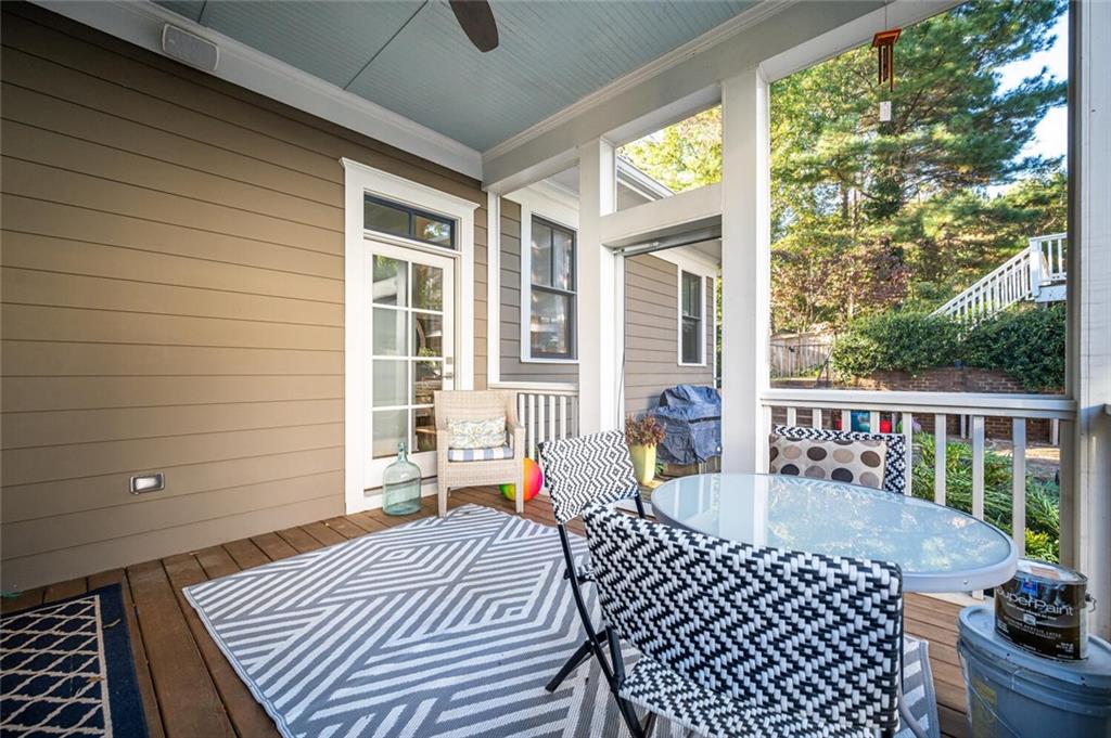 123 Ansley Street Decatur, GA 30030 - Photo 34 of 61 a balcony view with a seating space