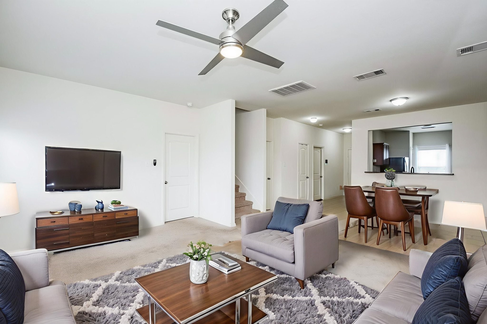 1322 Emerald Stone Drive Rosharon, TX 77583 - Photo 2 of 26 Living area virtually staged