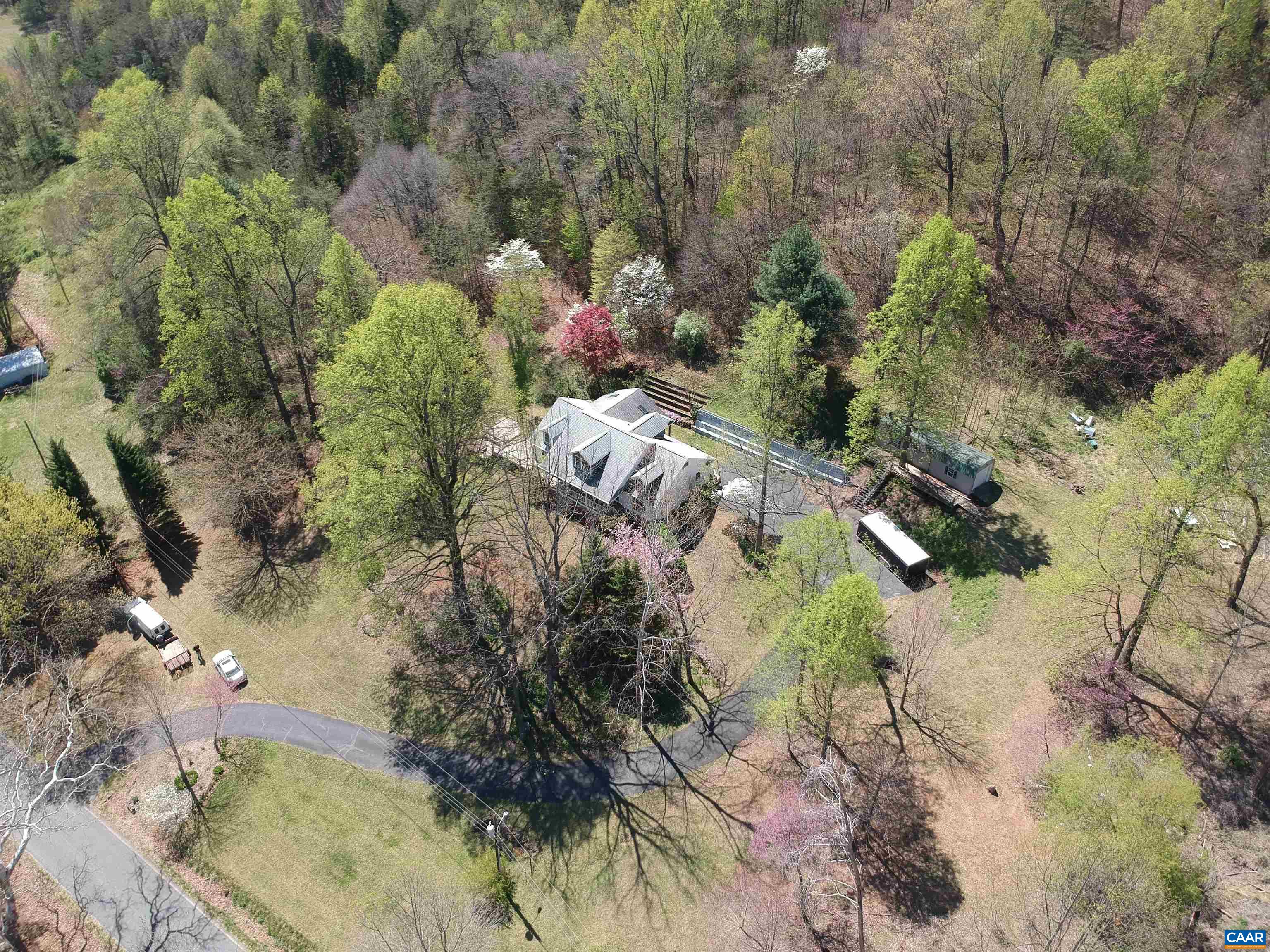 689 Mutton Hollow Road Stanardsville, VA 22973 - Photo 22 of 61 a view of a garden with plants
