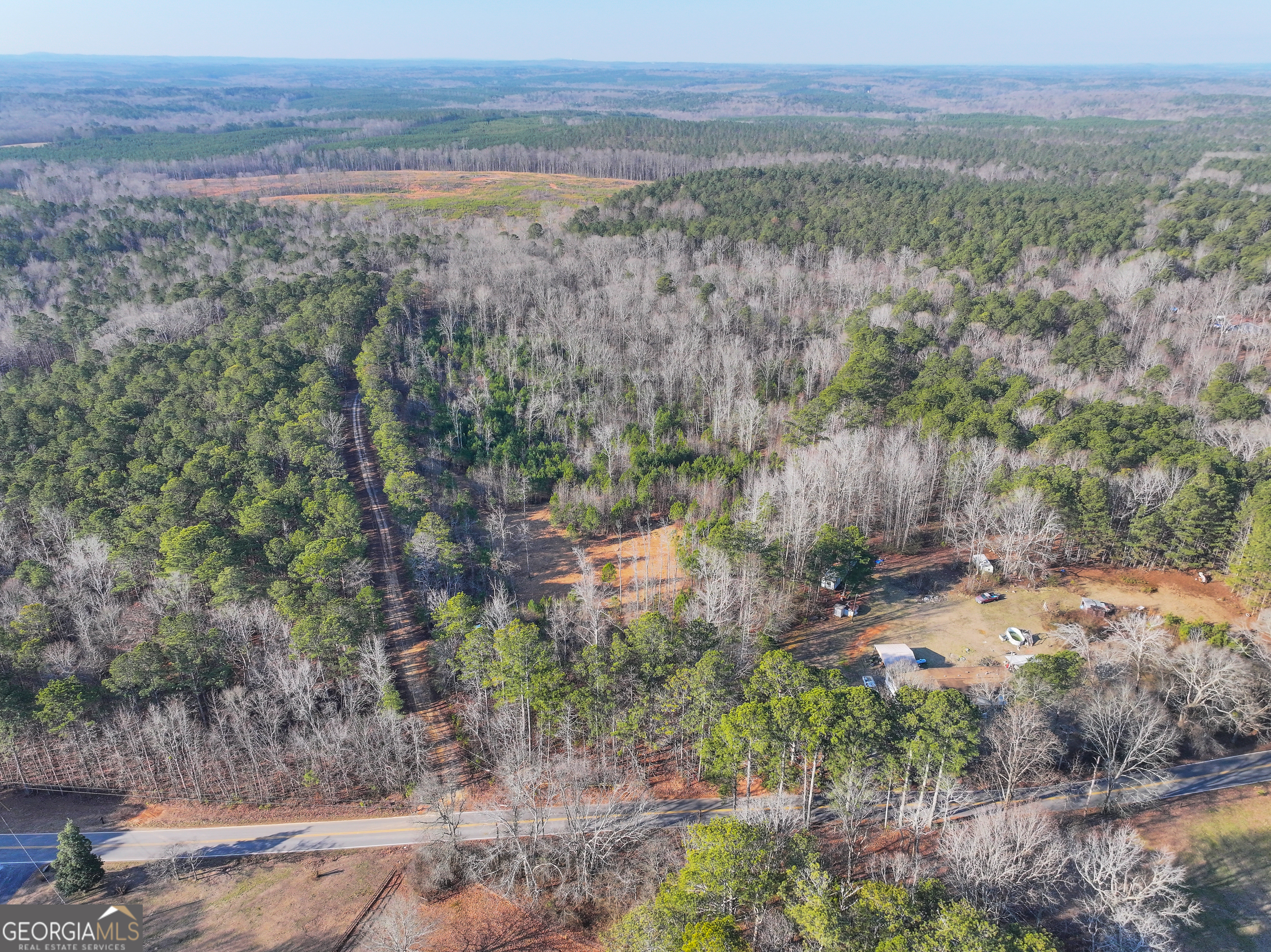 21 Acres On Allgood Church Road Temple, GA 30179 - Photo 26 of 33 a view of a yard with an outdoor space and seating